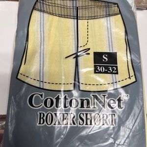 CottonNet Yellow Boxer Shorts